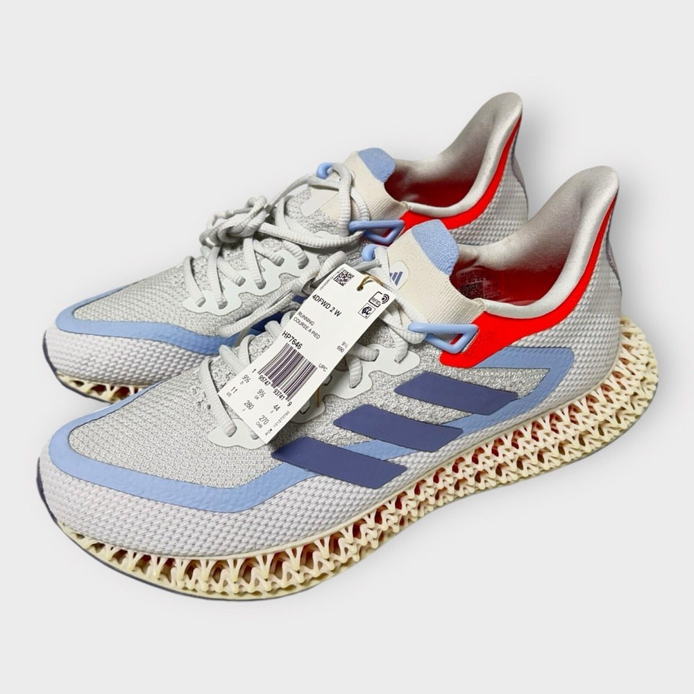 Adidas 4DFWD 2 W Women's Running Shoes Size 11 HP7646 Violet Blue‎ - TRIED ON